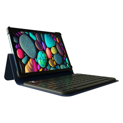جهاز فيكوشا V-Z40Pro تابلت 10.1" أندرويد 13، 4G LTE 128GB روم | باور بانك P110، واقي شاشة، قلم نشط، لوحة مفاتيح وغطاء، بطاقة تعليمية Al Maher، اشتراك IPTV 3 أشهر، قسيمة 10 دنانير - فيكوشا - Image 3