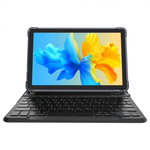 Vikusha V M1 Tablet 10.1" Android 15 4+4GB RAM 128GB Storage | Vikusha Holster Keyboard & Cover, Al Maher Card, IPTV 3mo, 10 JD Voucher, Blue - Vikusha - Image 3