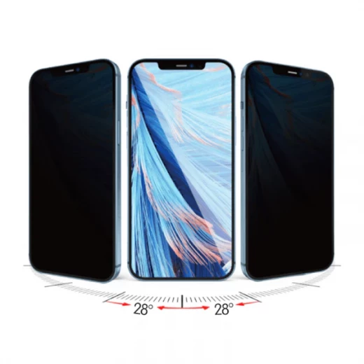 واقي شاشة وي وو iPrivacy HD مضاد للتجسس لهاتف Apple iPhone 12 أسود واقي شاشة وي وو iPrivacy HD مضاد للتجسس لهاتف Apple iPhone 12 أسود