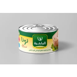 تونة الباخرة بالزيت – 120 جرام من التونة الفاخرة، غنية بالبروتين والأوميجا 3، مثالية للسلطات والسندويشات والوجبات الصحية