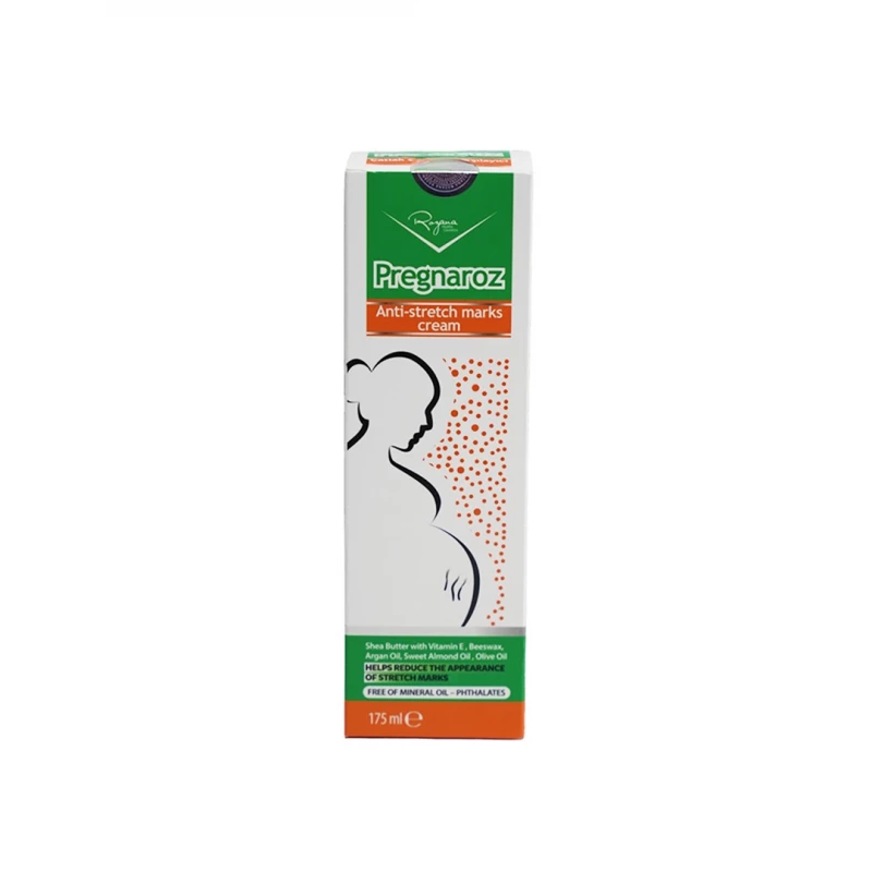 Rozana Pregnarose Super Cream for Stretch Marks – Effective Body Treatment, Reduces Appearance, Treats Pregnancy & Postpartum Stretch Marks - Rozana
