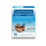 Turbo Breathing Nasal Strips for Men, Large Size, 30-Day Supply (30 pcs) | Anti-Snoring, Improve Breathing in Sleep & Sports, Instant Relief, Drug-Free & Chemical-Free - Turbo Breathing