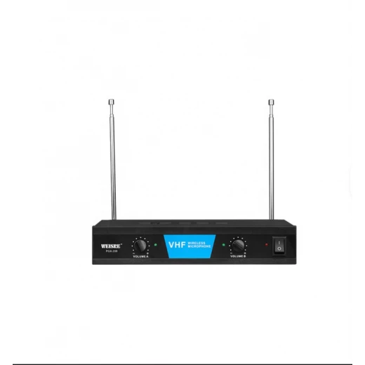 ميكروفون كاريوكي لاسلكي Weisre PGX-208 ثنائي VHF نظام محمول باليد - Image 4