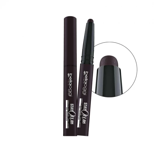 Bellaoggi Eye Stay On Eyeshadow Dark Grey Creamy Blendable Makeup for Effortless Application - Bellaoggi - Image 2