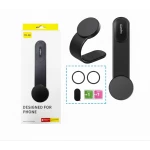 Shake Shack Universal Handheld Mobile Phone Holder, Black Car Mount for Secure & Adjustable Device Grip
