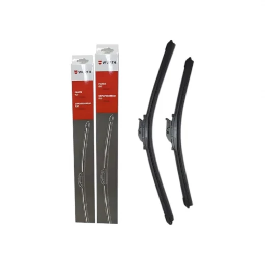 WURTH Silicone Windshield Wipers, All Sizes, Clear, for 90% of Cars, All Weather 28" - Wurth - Image 2