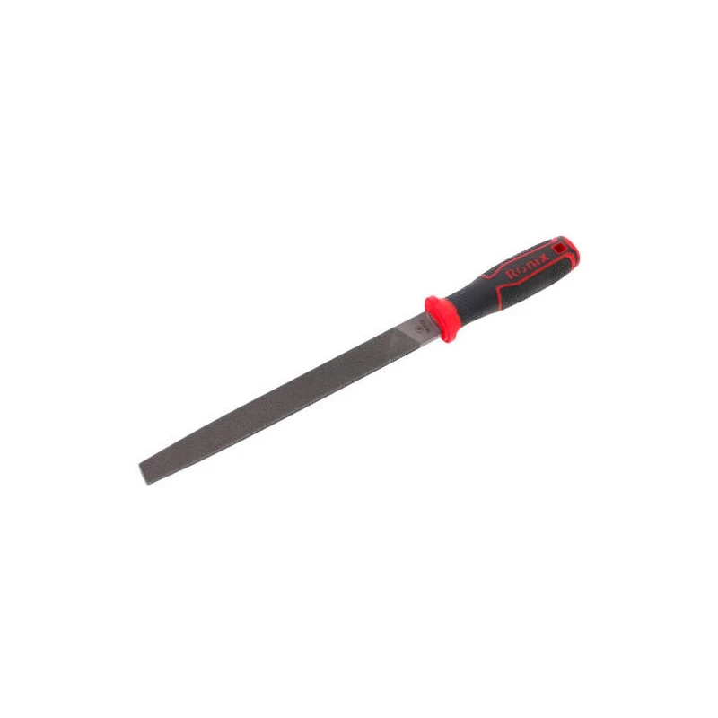 ملف رونكس RH-2500 مسطح 8 بوصة فولاذ T12 لأعمال المعادن ومشاريع DIY - رونيكس