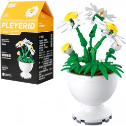 Sluban Flowers Lavender Spring Building Blocks Set, Decorative Floral Display, Gift for Adults
