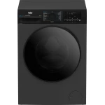Beko 7kg Wash 4kg Dry Washer Dryer Black Freestanding Quiet 1200rpm BM3WFT412400BS - Beko