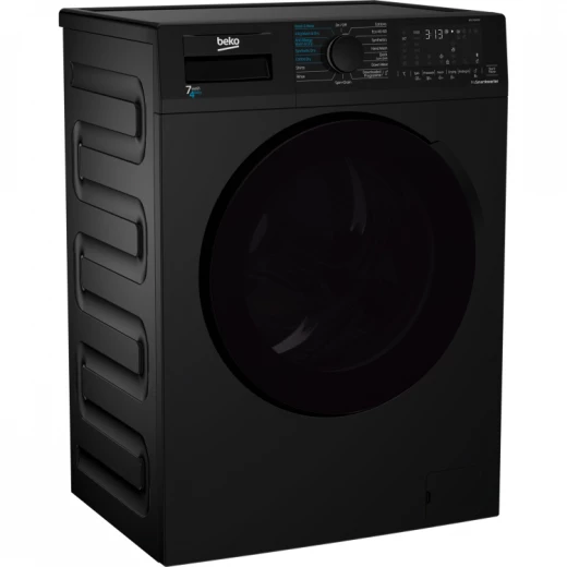 Beko 7kg Wash 4kg Dry Washer Dryer Black Freestanding Quiet 1200rpm BM3WFT412400BS - Beko - Image 9