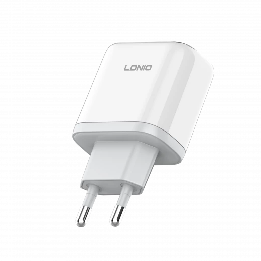 شاحن حائط LDNIO Q1415 USB-C بقوة 45 واط، محول شحن سريع لأجهزة iPhone و iPad وهواتف Android - إل دي إن آي أو - Image 8