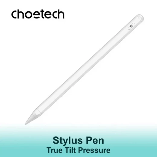 قلم Choetech سعوي لجهاز iPad نشط أبيض HG04، تجربة كتابة سلسة قلم Choetech سعوي لجهاز iPad نشط أبيض HG04، تجربة كتابة سلسة