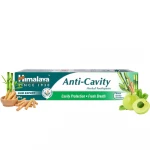 Himalaya Anti-Cavity Herbal Toothpaste 125g, Fluoride-Free, Neem & Pomegranate for Oral Care - Himalaya