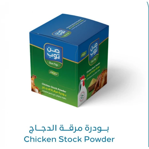 مسحوق مرق دجاج صن توب - 12 كيسًا، سهل الذوبان، بنكهة دجاج غنية للشوربات واليخنات والأرز والصلصات، للاستخدام اليومي المريح مسحوق مرق دجاج صن توب - 12 كيسًا، سهل الذوبان، بنكهة دجاج غنية للشوربات واليخنات والأرز والصلصات، للاستخدام اليومي المريح
