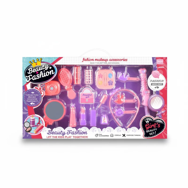 منتج أطفال مميز - Beauty Fashion Makeup Accessories Princess Play Set (MS-1104) - Fine Accessories for Role Play - ماي دولي