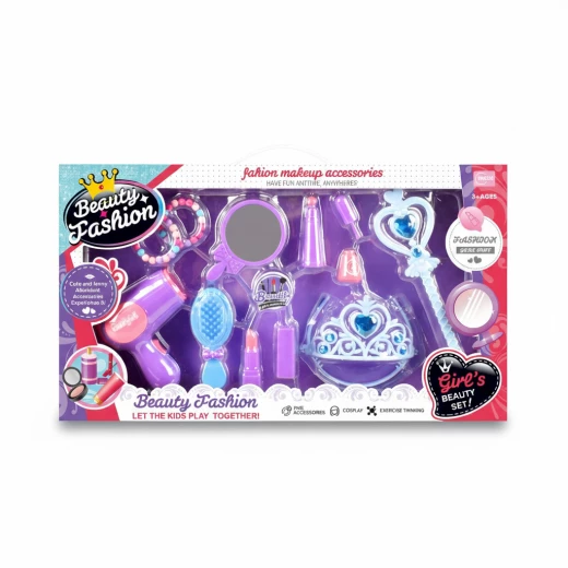 منتج أطفال مميز - Beauty Fashion Makeup & Accessories Princess Play Set (MS-1103) - Fine Accessories for Role Play منتج أطفال مميز - Beauty Fashion Makeup & Accessories Princess Play Set (MS-1103) - Fine Accessories for Role Play