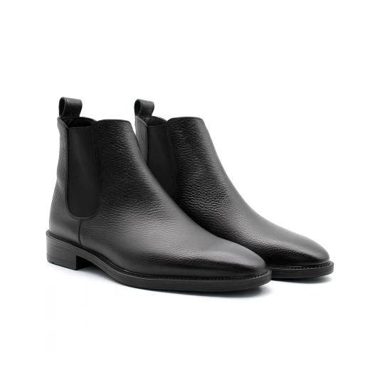 Men's stylish black leather Chelsea boots a slip-on dress boot Classic, sophisticated, and perfect for smart and practical outfits 42 Men's stylish black leather Chelsea boots a slip-on dress boot Classic, sophisticated, and perfect for smart and practical outfits 42