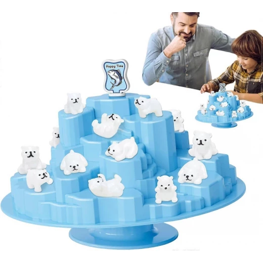 لعبة الدب القطبي المتوازن (Balanced Polar Bear Game) (109) - لعبة مهارات وتوازن لعبة الدب القطبي المتوازن (Balanced Polar Bear Game) (109) - لعبة مهارات وتوازن