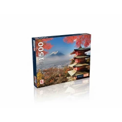 بازل منظر جبل فوجي (Fujisan Scenery) - 1500 قطعة - مقاس 80x60 سم - اليابان والمناظر الطبيعية الخلابة - للكبار والمراهقين 14+