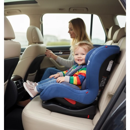 Meinkind Athena Isofix Car Seat Blue| Safe, Comfortable & Adjustable Infant Car Seat with Side Impact Protection for Babies - Meinkind - Image 2