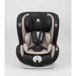 Meinkind Athena Isofix Car Seat Black And Biege| Safe, Comfortable & Adjustable Infant Car Seat with Side Impact Protection for Babies - Meinkind