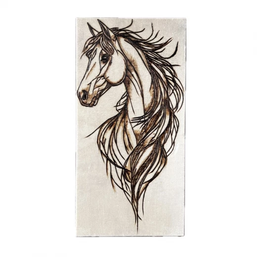 ديكور خشبي منزلي من ستار زون - رسمة الخيل - ستار زون - Image 6