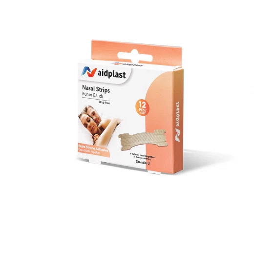 Aidplast Anti Snoring Nasal Strips for Adults, 12 Count, Breathe Easier Aidplast Anti Snoring Nasal Strips for Adults, 12 Count, Breathe Easier