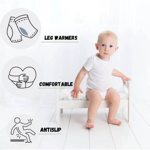 واقيات ركب الأطفال من ألاميا، مضادة للانزلاق، حماية للزحف - ك ستور - Image 4