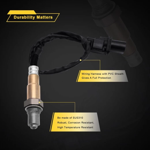 طقم مقياس نسبة الهواء/الوقود AEM X-Series Wideband UEGO، إطار أسود، واجهة سوداء، 2 1/16 بوصة - ايه اي ام - Image 5