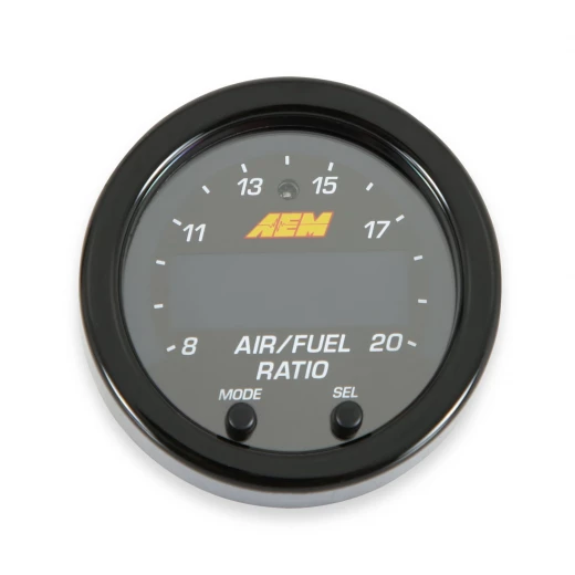 طقم مقياس نسبة الهواء/الوقود AEM X-Series Wideband UEGO، إطار أسود، واجهة سوداء، 2 1/16 بوصة طقم مقياس نسبة الهواء/الوقود AEM X-Series Wideband UEGO، إطار أسود، واجهة سوداء، 2 1/16 بوصة