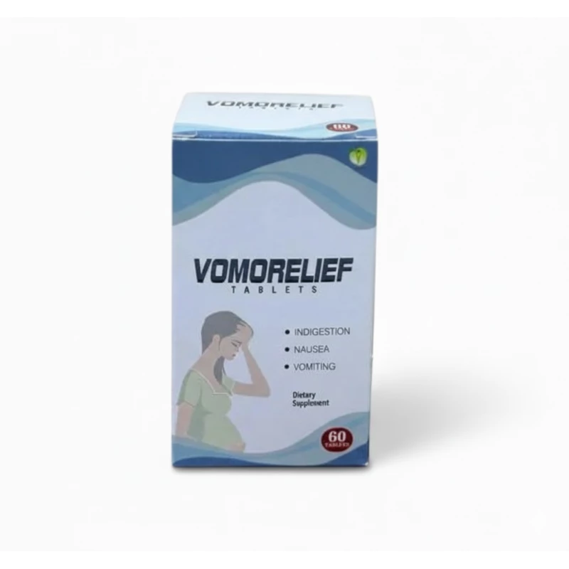 VOMORELIEF TABLETS natural remedy for nausea, vomiting, and morning sickness especially during pregnancy