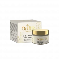 Dr Hilo Premium 5 in 1 Skin Brightening Cream 50ml, Reduces Dark Spots, Evens Skin Tone, and Provides Hydration