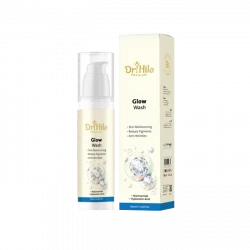 Dr. Hilo Glow Wash Face Cleanser with Niacinamide, Hyaluronic Acid 100ml