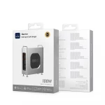 Wiwu Wi-G013 Warrior Series GaN Tech 100W Fast Charging Charger Head Black - Wiwu