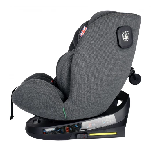 Cozy N Safe Apollo i-Size 360° Car Seat, Rotating, Moon Grey, Birth to 12 Years - Cozy N Safe - Image 7