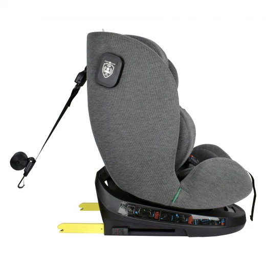 Cozy N Safe Apollo i-Size 360° Car Seat, Rotating, Moon Grey, Birth to 12 Years - Cozy N Safe - Image 3