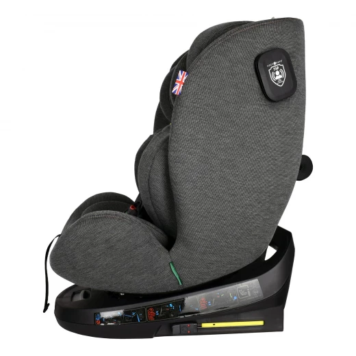 Cozy N Safe Apollo i-Size 360° Car Seat, Rotating, Moon Grey, Birth to 12 Years - Cozy N Safe - Image 6