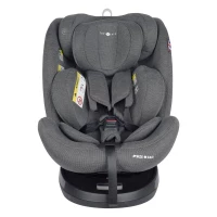 Cozy N Safe Apollo i-Size 360° Car Seat, Rotating, Moon Grey, Birth to 12 Years