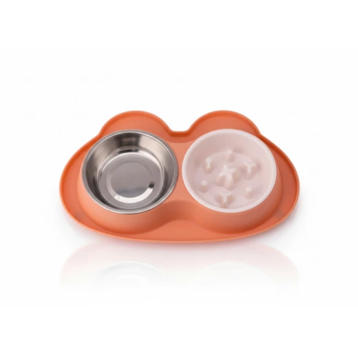 Elevated and Tilted Cat Food Bowl Elevated and Tilted Cat Food Bowl