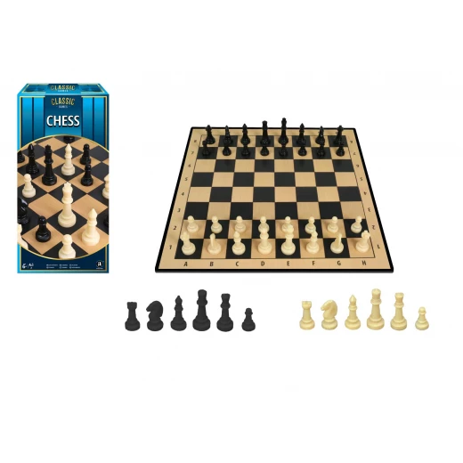 Ambassador Chess Board Game Wooden 36 x 36 cm Set for Kids and Adults Ambassador Chess Board Game Wooden 36 x 36 cm Set for Kids and Adults