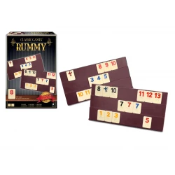Ambassador Rummy in Gift Box Classic Card Game for 2 Players, Gold Foil Packaging