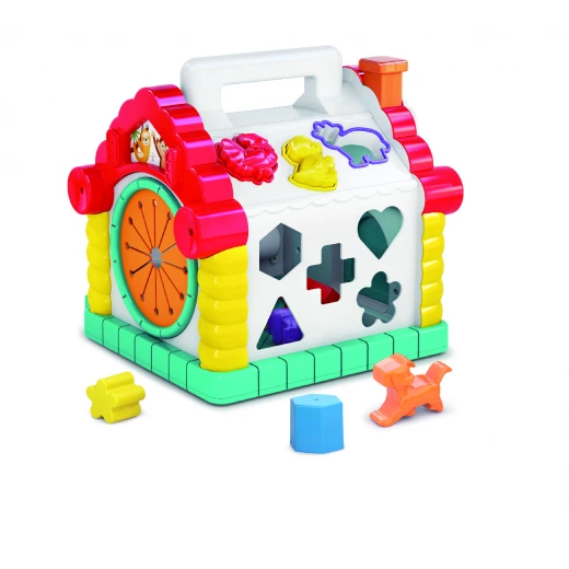 Hola Interactive Fun House Sorter Toy with Sounds and Shapes for Toddlers Ages 0+ Years - Hola - Image 2