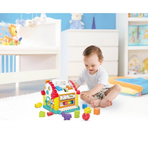 Hola Interactive Fun House Sorter Toy with Sounds and Shapes for Toddlers Ages 0+ Years - Hola - Image 7