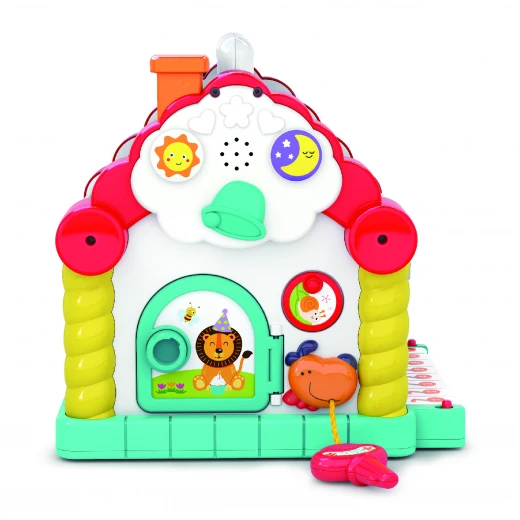 Hola Interactive Fun House Sorter Toy with Sounds and Shapes for Toddlers Ages 0+ Years - Hola - Image 5
