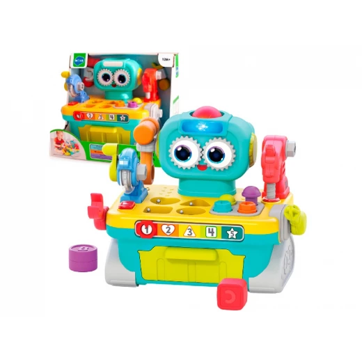Hola Toys 9-in-1 Multifunctional Baby Robot Toy with Tools Set Ages 12-60 Months Hola Toys 9-in-1 Multifunctional Baby Robot Toy with Tools Set Ages 12-60 Months