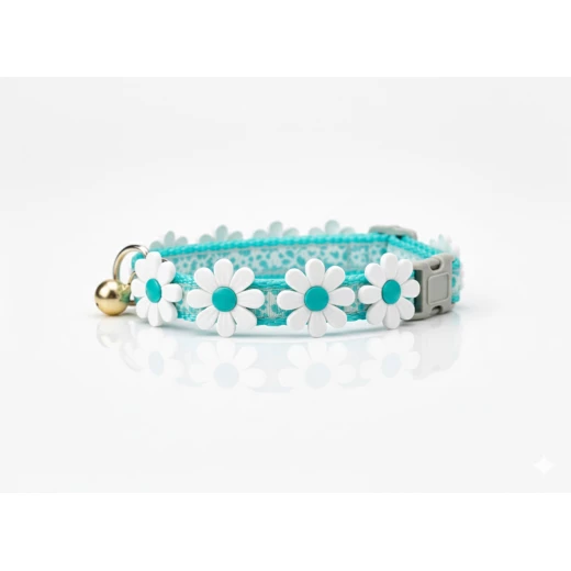 Adjustable Cat Collar with Safety Bell Adjustable Cat Collar with Safety Bell