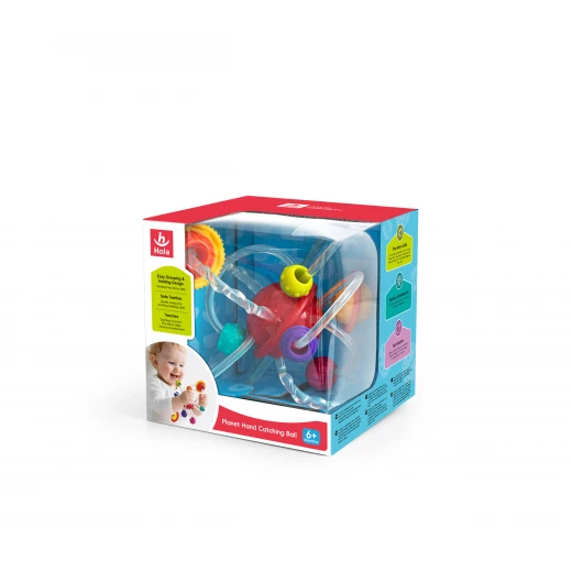 Hola Educational Baby Sensory Puzzle 2-in-1 Bite-Resistant Toy Hola Educational Baby Sensory Puzzle 2-in-1 Bite-Resistant Toy