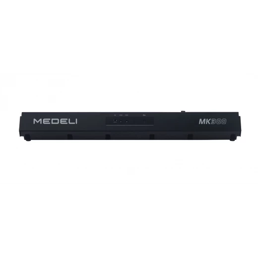 لوحة مفاتيح ميدلي MK300 رقمية محمولة 61 مفتاح حساسة للمس سوداء - Image 4