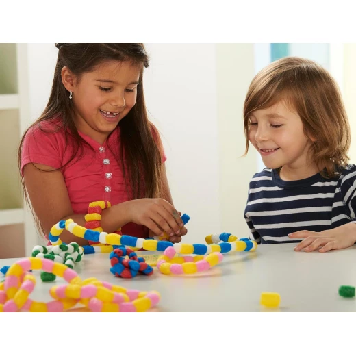 FischerTiP 1200 Colorful Building Blocks Set for Kids, Ages 3+, Bucket - FischerTiP - Image 5