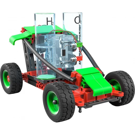Fischertechnik 559880 Profi H2 Fuel Cell Car – Construction Kit for Children from 9 Years, Hydrogen Powered Vehicle for Building, Includes Engine & Fuel Cell, Educational Toy for Ages 9+ with 117 Parts and Online eLearning Portal - Fischertechnik - Image 3